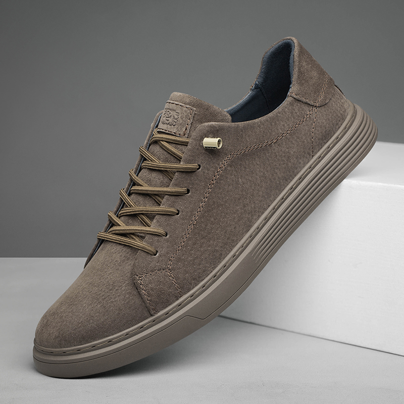 รองเท้ากีฬาลำลองผู้ชายหนังกลับ - Men'S Shoes Quality Brands บทวิจารณ์และราคา