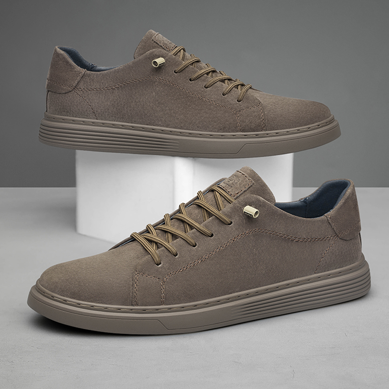 รองเท้ากีฬาลำลองผู้ชายหนังกลับ - Men'S Shoes Quality Brands บทวิจารณ์และราคา