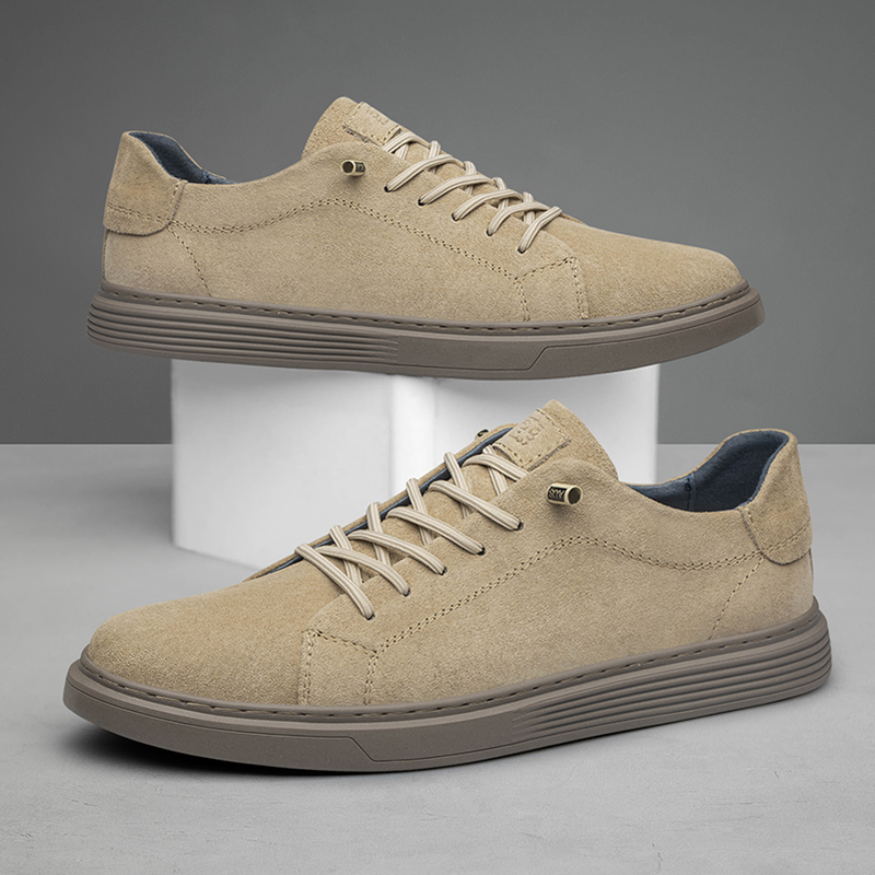 รองเท้ากีฬาลำลองผู้ชายหนังกลับ - Men'S Shoes Quality Brands บทวิจารณ์และราคา