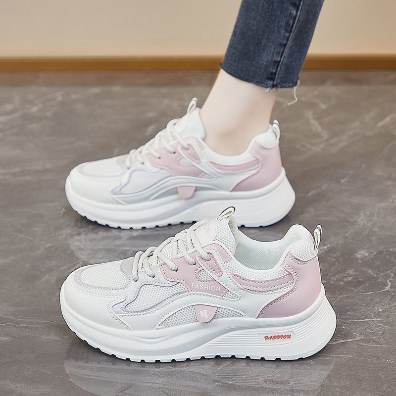 รองเท้ากีฬาตาข่ายระบายอากาศสำห - Running Shoes Lightweight บทวิจารณ์และราคา