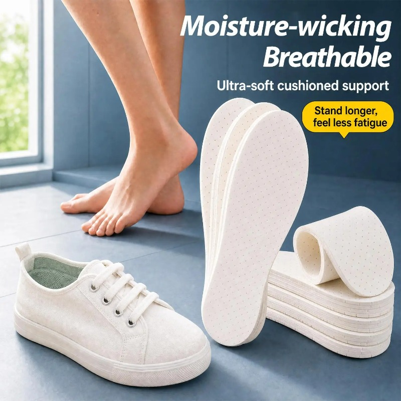 แผ่นรองรองเท้าทำจากผ้าฝ้ายลาเท - Men Shoes Outlet บทวิจารณ์และราคา