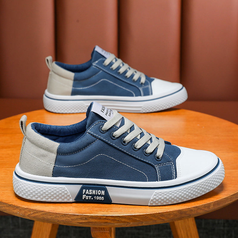 รองเท้าผ้าใบผู้ชายแบบคลาสสิก น - Men'S Shoes Comfortable Walking บทวิจารณ์และราคา