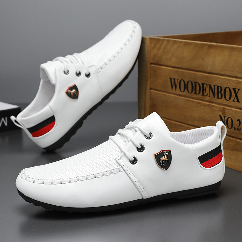 รองเท้าโลฟเฟอร์ลำลองสีพื้นสำหร - Men'S Shoes For Suits บทวิจารณ์และราคา
