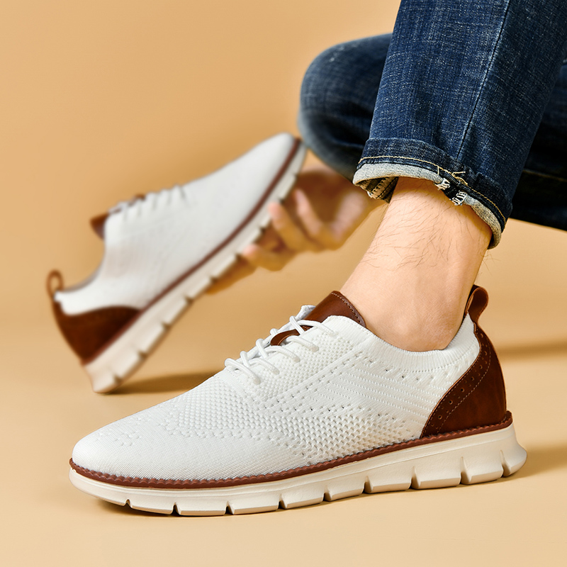รองเท้าลำลองผู้ชาย คลาสสิก ระบ - Men Shoes Designer บทวิจารณ์และราคา