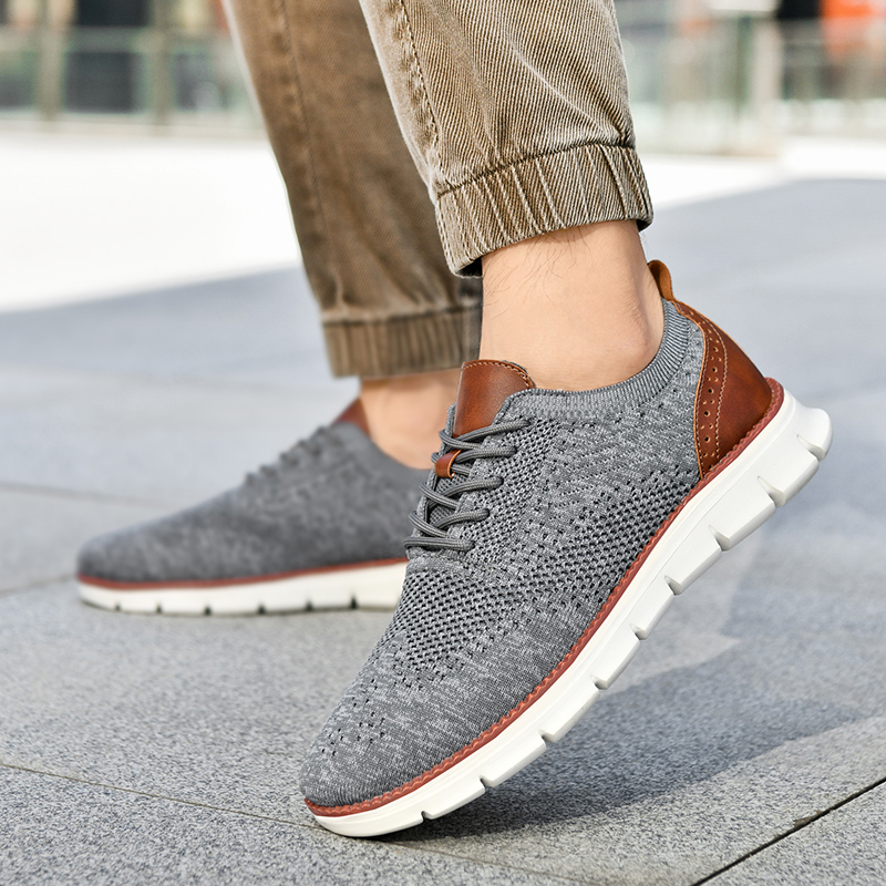 รองเท้าลำลองผู้ชาย คลาสสิก ระบ - Men Shoes Designer บทวิจารณ์และราคา
