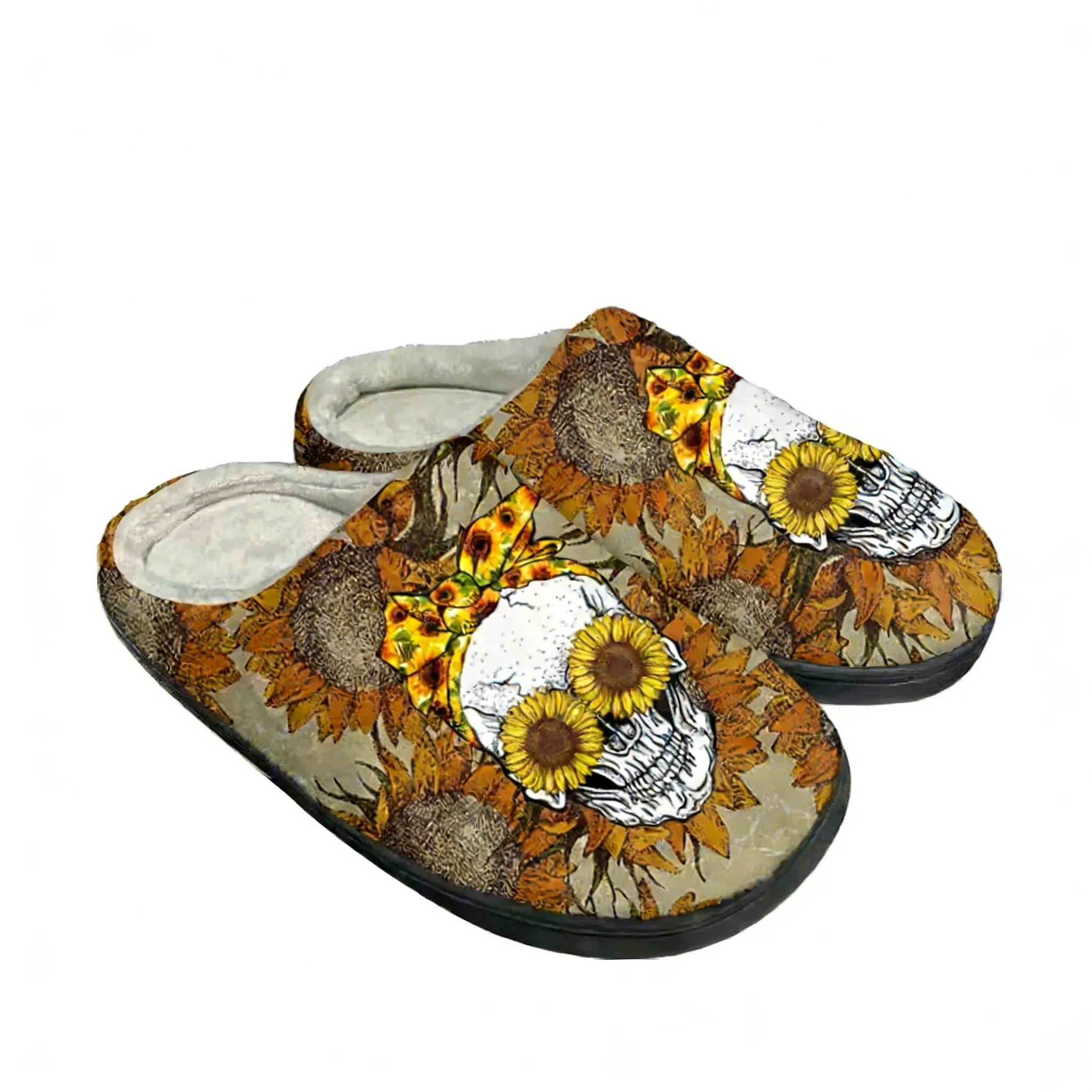 รองเท้าแตะผ้าฝ้ายลายหัวกะโหลกด - Men Shoes Designer บทวิจารณ์และราคา