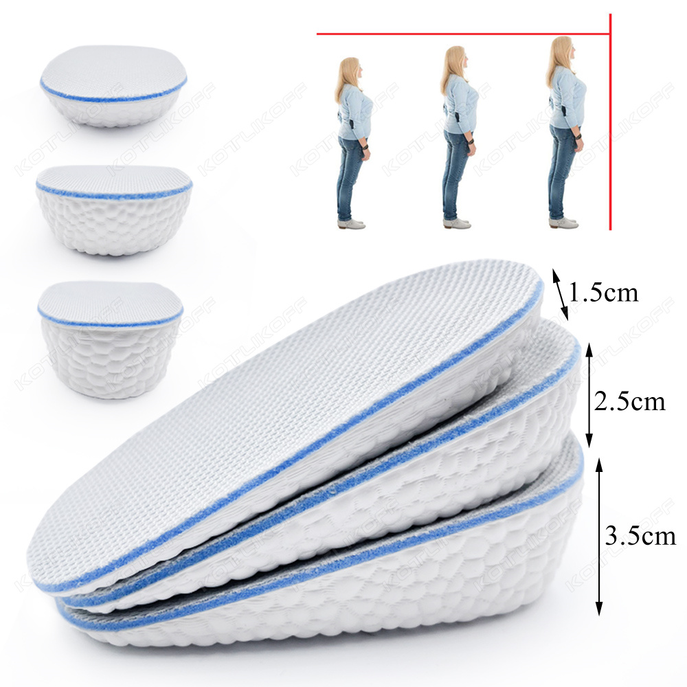 ความสูงเพิ่ม Insoles ฟองน้ํา S - Men Shoes Outlet บทวิจารณ์และราคา