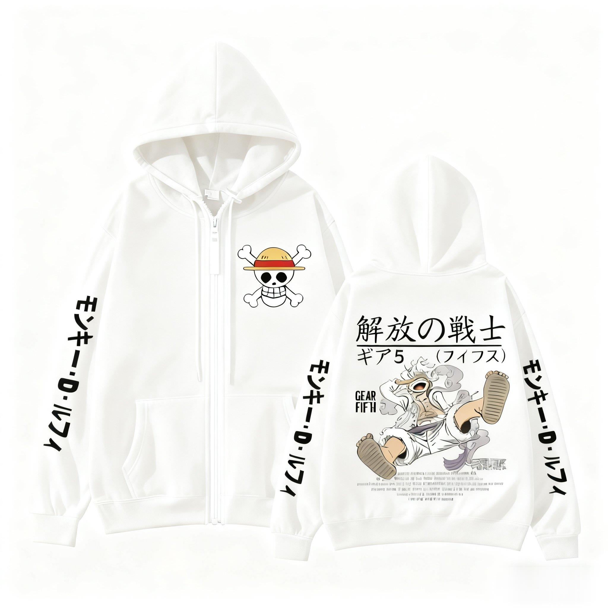 เสื้อฮู้ดซิป Monkey D. Luffy G - Men Shoes Japan บทวิจารณ์และราคา