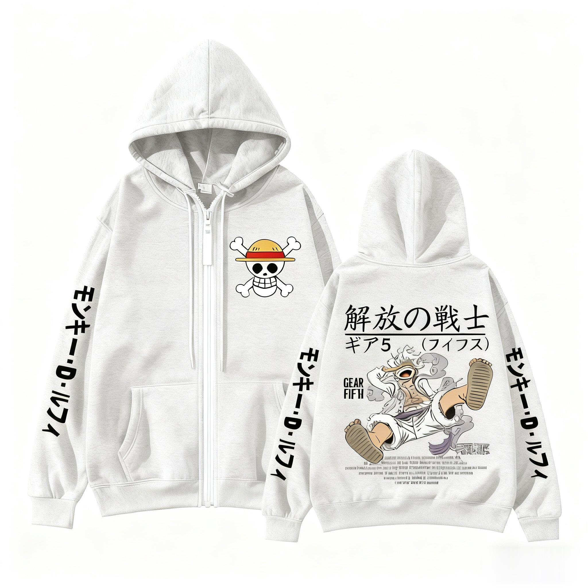 เสื้อฮู้ดซิป Monkey D. Luffy G - Men Shoes Japan บทวิจารณ์และราคา