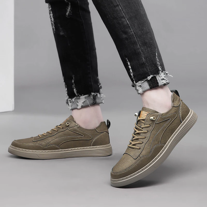 รองเท้าหนังแท้สีดำสำหรับผู้ชาย - Men'S Shoes Quality Brands บทวิจารณ์และราคา
