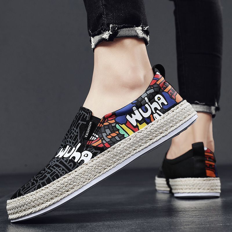 รองเท้าผ้าใบสลิปออนสำหรับผู้ชา - Men Shoes Outlet บทวิจารณ์และราคา