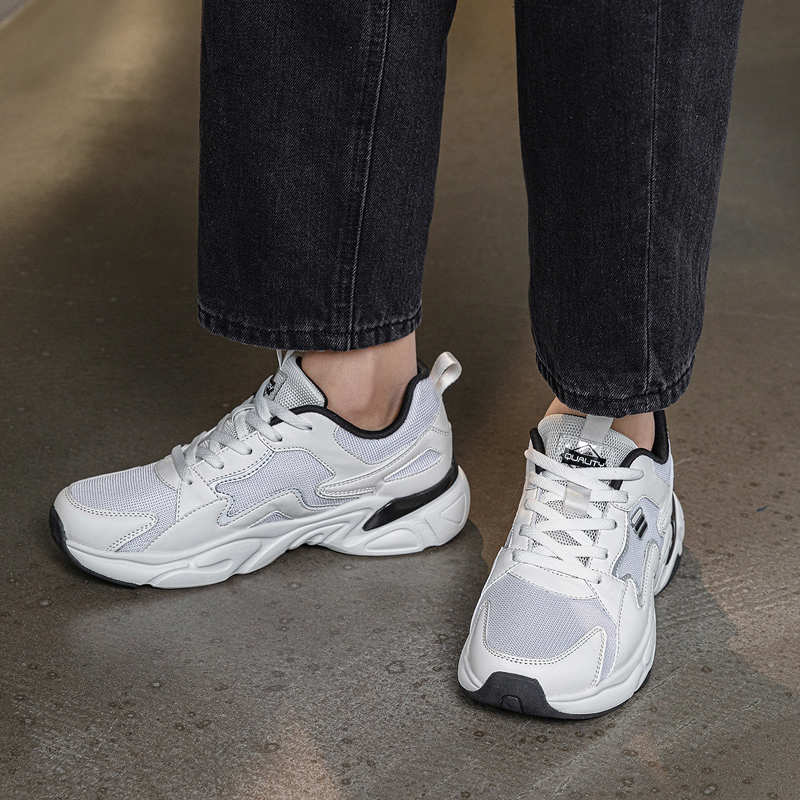 รองเท้าผ้าใบแฟชั่นลำลองสำหรับผ - Men'S Shoes Comfortable Walking บทวิจารณ์และราคา