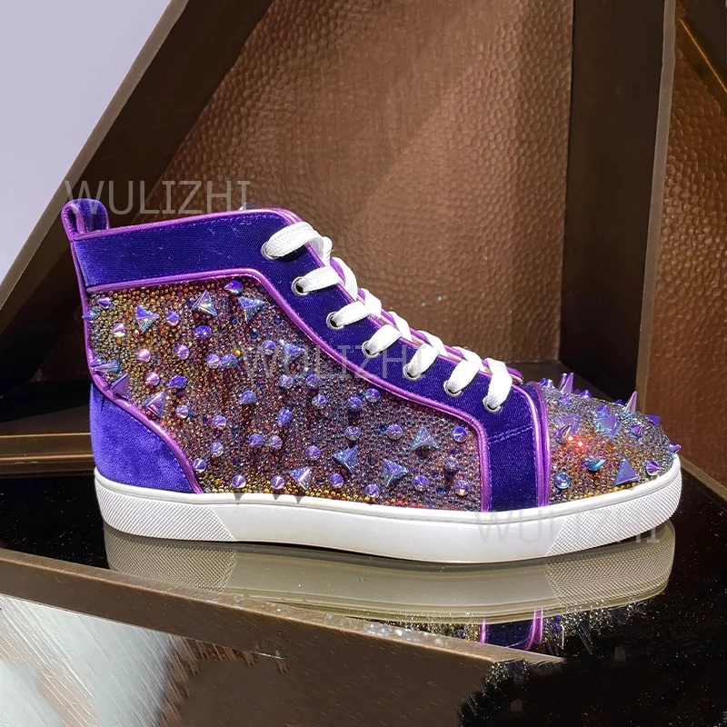 รองเท้าผ้าใบผู้ชายสีม่วงเข้มปร - Men'S Shoes For Suits บทวิจารณ์และราคา