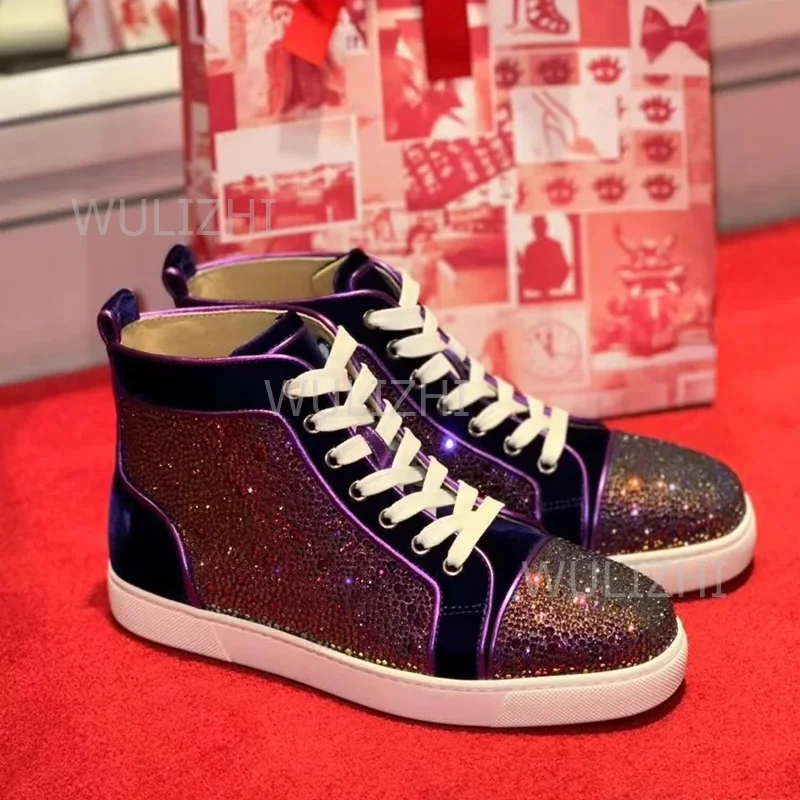รองเท้าผ้าใบผู้ชายสีม่วงเข้มปร - Men'S Shoes For Suits บทวิจารณ์และราคา