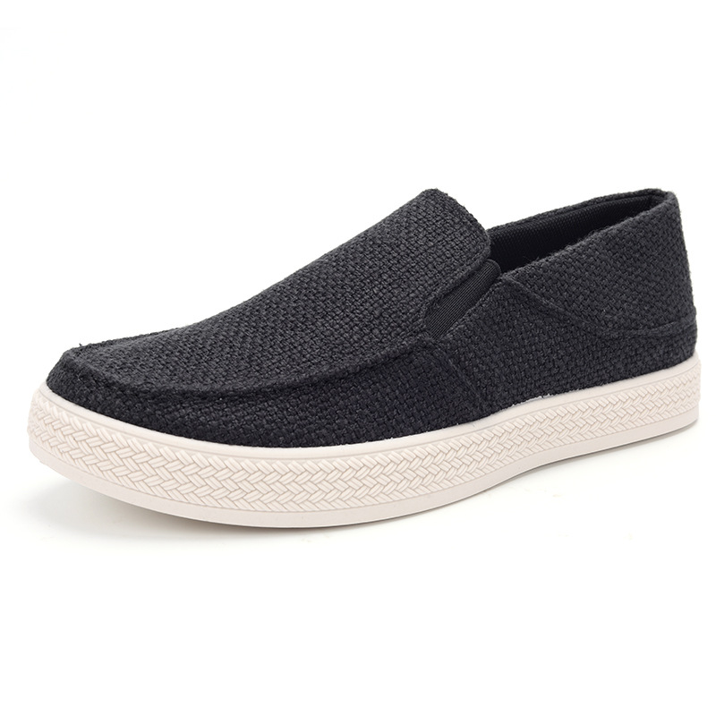 รองเท้าโลฟเฟอร์ผ้าลินินสำหรับผ - Men'S Shoes Comfortable Walking บทวิจารณ์และราคา