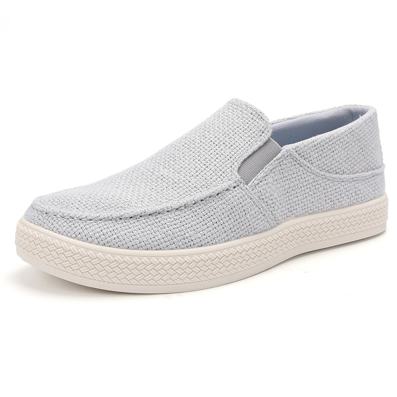 รองเท้าโลฟเฟอร์ผ้าลินินสำหรับผ - Men'S Shoes Comfortable Walking บทวิจารณ์และราคา