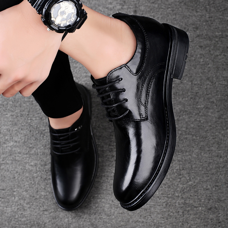 รองเท้าหนังลำลองเสริมส้นสำหรับ - Men'S Shoes For Suits บทวิจารณ์และราคา