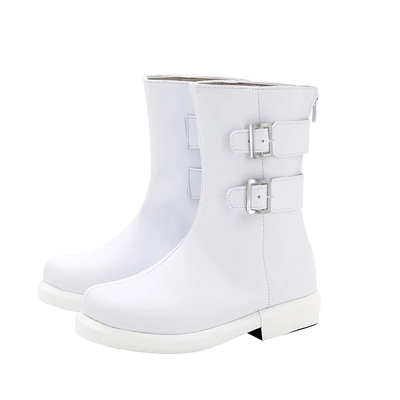 รองเท้าบูทสั้นสีขาว คอสเพลย์อน - Men Shoes Japan บทวิจารณ์และราคา